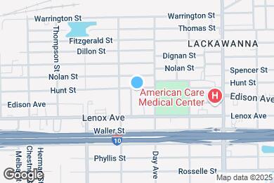 Map image of the property - 3232 Hunt St