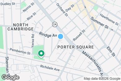 Map image of the property - 19 Pemberton St