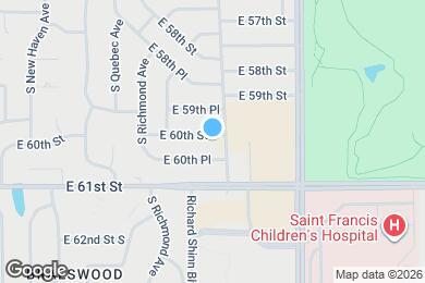 Map image of the property - 4350 E 60th St