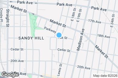 Map image of the property - 160 Oak St