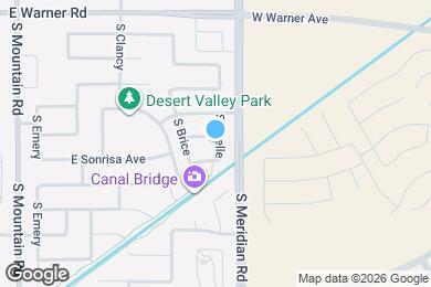 Map image of the property - 11547 E Sylvan Ave