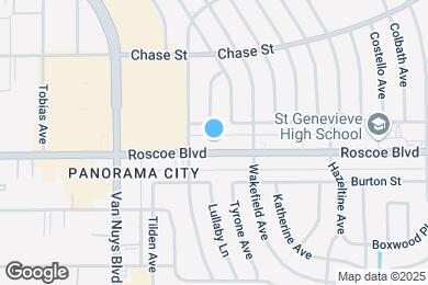 Map image of the property - 14307 Roscoe Blvd