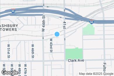 Map image of the property - 4201 Train Ave