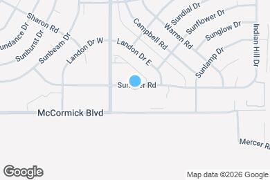 Map image of the property - 3424 Sunriver Rd