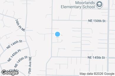 Map image of the property - 7814 NE 147th St