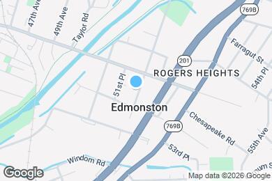 Map image of the property - 4806 52nd Ave