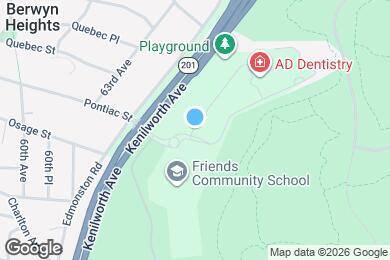 Map image of the property - 6008 Westchester Park Dr