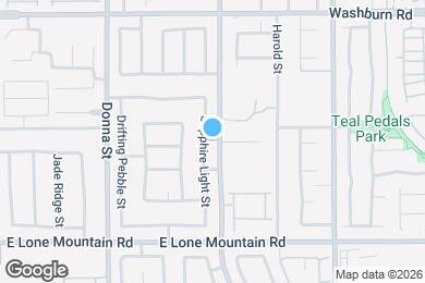 Map image of the property - 4944 Sapphire Light St