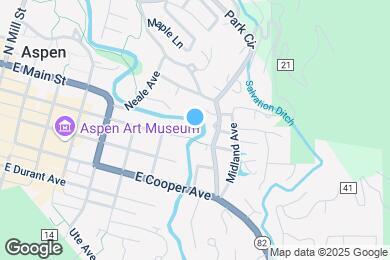 Map image of the property - 1028 E Hopkins Ave