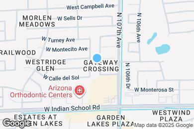 Map image of the property - 4218 N 107th Ln