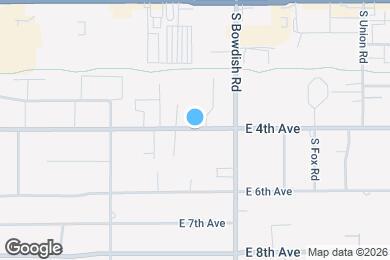 Map image of the property - 11319 E 4th Ave