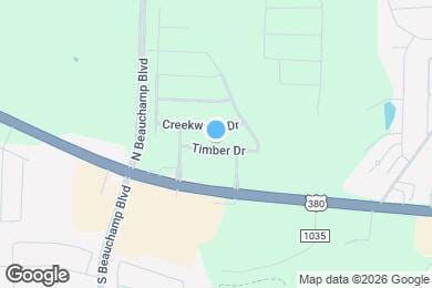 Map image of the property - 217 Timber Dr