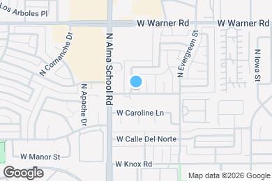 Map image of the property - 1701 N Pleasant Dr