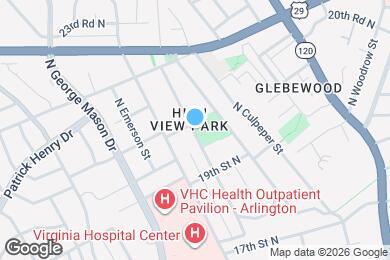 Map image of the property - 1947 N Dinwiddie St
