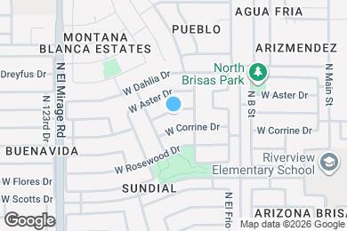 Map image of the property - 12023 W Windrose Dr
