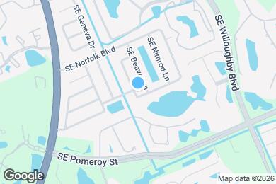 Map image of the property - 4591 SE Roaring Brook Way