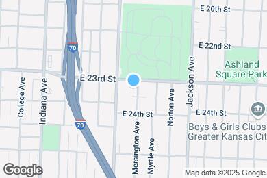 Map image of the property - 2312 Mersington Ave