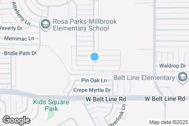 Map image of the property - 1853 Jasmine Dr