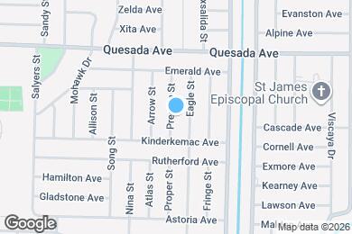 Map image of the property - 1358 Preston St