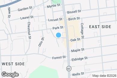 Map image of the property - 22 Saint James St