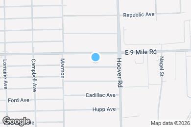 Map image of the property - 11491 Dodge Ave