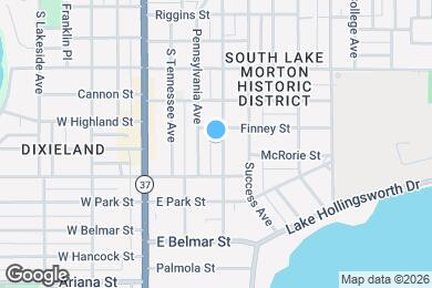 Map image of the property - 1013 South Blvd