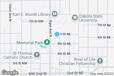 Map image of the property - 615 N Harth Ave