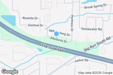 Map image of the property - 3790 Alledonia Dr