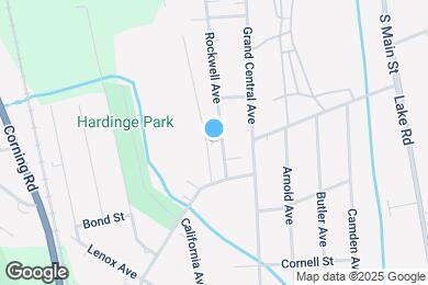 Map image of the property - 4011 Rockwell Ave