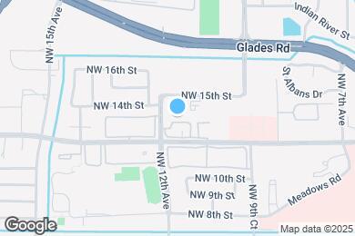 Map image of the property - 1169 NW 13th St