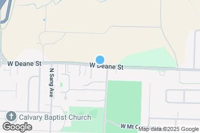 Map image of the property - 1731 W Deane St