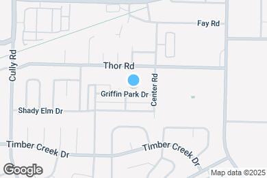 Map image of the property - 8570 Griffin Park Dr