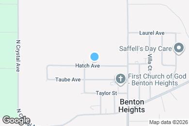 Map image of the property - 2027 Hatch Ave