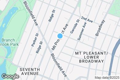 Map image of the property - 245 Mount Prospect Ave