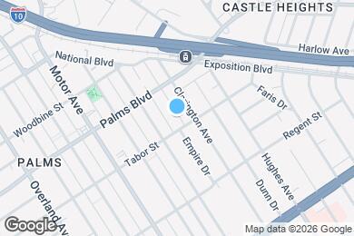 Map image of the property - Tabor Apartments