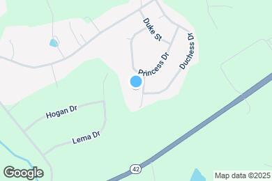 Map image of the property - 104 Royalty Ct