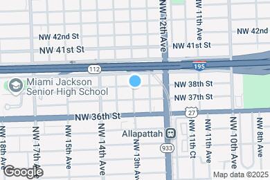 Map image of the property - 3725 NW 13th Ave