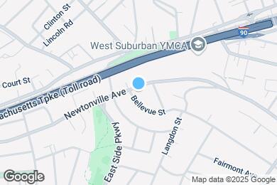 Map image of the property - 217 Bellevue St