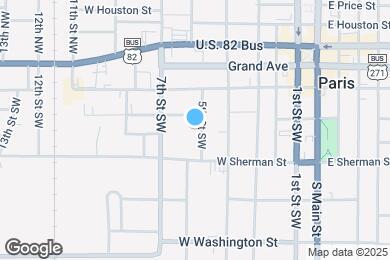 Map image of the property - 334 5th St SW