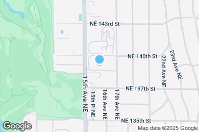 Map image of the property - 13730 15th Ave NE