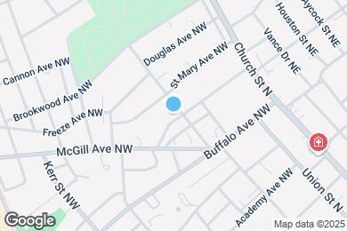 Map image of the property - 96 Peachtree Ave NW