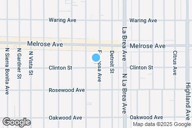 Map image of the property - 607 N Formosa Ave