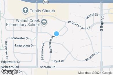 Map image of the property - The Village at Papillion