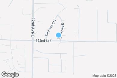 Map image of the property - 19118 25th Ave E