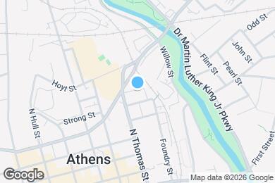 Map image of the property - Accolade Athens Off Campus Housing