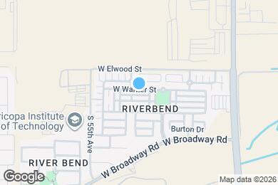 Map image of the property - 5337 W Warner St