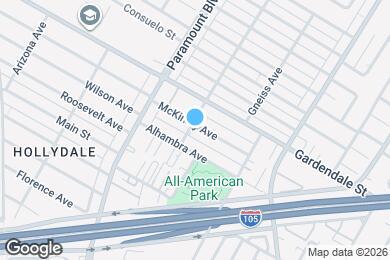 Map image of the property - 8102 McKinley Ave