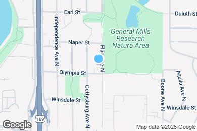 Map image of the property - 1609 Flag Ave N