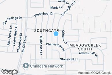 Map image of the property - 8420 Cloverglen Ln