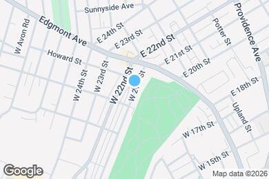 Map image of the property - 112 W 21st St